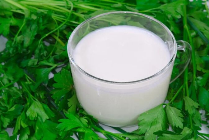 Pătrunjel cu kefir