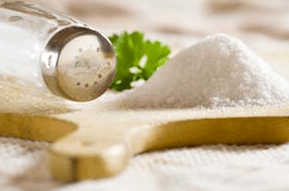 Reducerea cantității de consum de sare