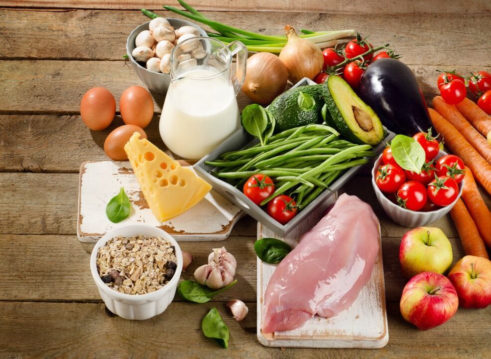 Varietatea de produse permisă persoanelor cu gastrită care urmează dieta „Tabelul 6. 